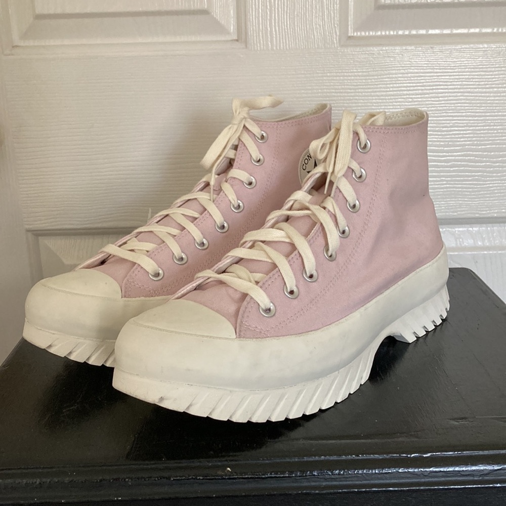 Converse Chuck Taylor CTAS Lugged 2.0 High Top Platform Sneaker Violet NEW W 14